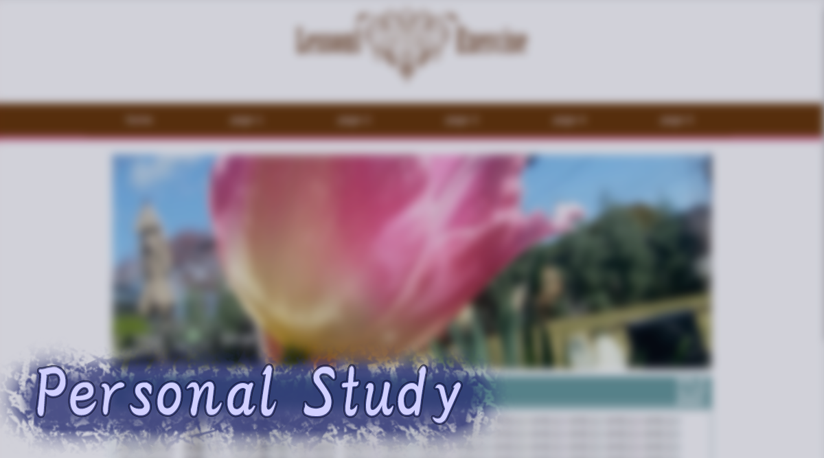 Personal Study